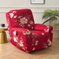 thumbnail image 1 of Nvzi Funda de sofá de poliéster con estampado floral, funda para sillón reclinable, fácil de instalar, lavable, protector de sofá para 1 asiento (estilo 6), 1 of 4