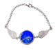 thumbnail image 1 of Ocean Deep Water Blue hipocampo agua foto Pulsera pulsera pulsera alas de ángel pulsera, 1 of 3