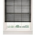 thumbnail image 2 of Cordless Vinyl Window Blinds, Horizontal Mini Slats for Privacy and Light Filtering, Black, 2 of 4