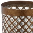 thumbnail image 5 of Safavieh Borden 11.5 in. H Hurricane Table Lamp, Gold, Set of 2, 5 of 5