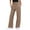 503_Coffee, variant on Wide Leg Trousers Women Boho Stretchy Palazoo Dressy Lightweight Work Travel Fitness Womens Pants Khaki