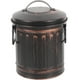 thumbnail image 1 of FELTECHELECTR Contenedor de cenizas con tapa para exteriores e interiores, cubo para almacenar carbón, soporte para carbón de barbacoa, accesorio para chimenea, 1 of 4