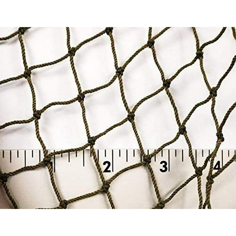 Fishing Net 5' x 10' | Authentic Nautical Net | Decorative Fish Net -1 Pack