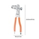 thumbnail image 3 of Alicates para cambiar neumáticos, kit de emergencia para coche, construcción de acero resistente, para reparaciones en exteriores, duraderos y fiables, longitud de 25 cm, para mantenimiento, 3 of 6