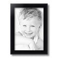 thumbnail image 2 of ArtToFrames 9" x 13" Satin Black Bull Nose Picture Frame, 9x13 inch Black Wood Poster Frame (WOM-1417), 2 of 7