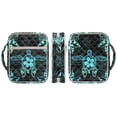 thumbnail image 2 of ZUXONGSY Turtle Hibiscus Flower Print Quilted Bible Case for Women Polynesian Print Bible Protector Large Handbag with Pen Slots Journal Case for Daily Use, 2 of 7