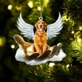 thumbnail image 2 of Hanging Ornament Realistic Looking Waterproof Acrylic God Jesus Dog Hanging Decor Room Pendant Birthday Gift, 2 of 8