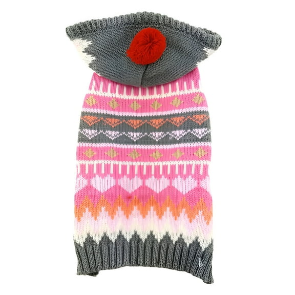 TELOLY 1Pcs Dog Sweater,Polyester Dog Dresses,Dog Vest,Multicolor1,M