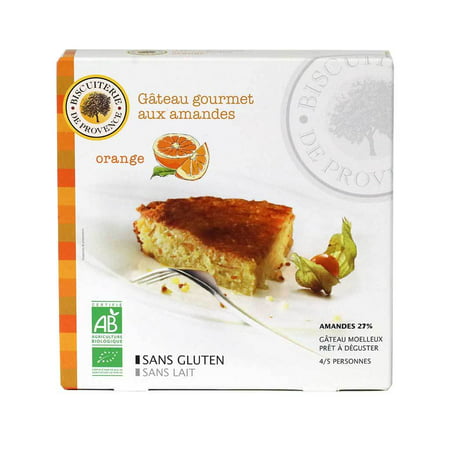 Biscuiterie de Provence - Organic Almond Cake with Orange, 230g