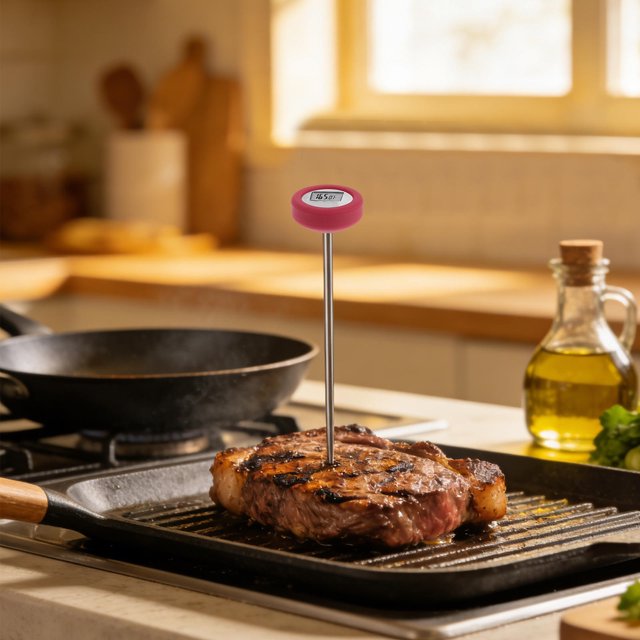 GOOHOCHY 10Ud Cubierta De Silicona Impermeable Para Termómetro De Cocina Y Uso Industrial
