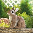 thumbnail image 3 of Statue de Lapin Assis de Jardin, 3 of 3