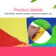thumbnail image 5 of Kids Parachute Giant Multicolored Kid's Play Parachute Canopy con 16 Asas Juegos para Interiores y Exteriores y Juguetes para Hacer Ejercicio Promueve El Trabajo En Equipo, El Ejercicio Físico(3M) Ecomeon no, 5 of 5