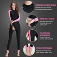 thumbnail image 3 of TFixol Traje de neopreno para mujer Traje de neopreno de manga larga Traje de buceo de cuerpo completo Uno, 3 of 8