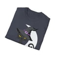 thumbnail image 5 of Cat Witch Hat, Gildan Unisex Softstyle T-Shirt, Graphic Tee, S-3XL, 5 of 5