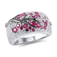 thumbnail image 1 of Joyería de las mujeres Anillos de tamaño adecuado para la mayoría de las mujeres Exquisito Día de San Valentín Anillos Anillos de Cumpleaños Anillo, 1 of 8