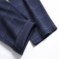 thumbnail image 5 of LZLER Casual Plaid Dress Pants for Men Stretch Flat-Front Chino Pants, 5 of 6