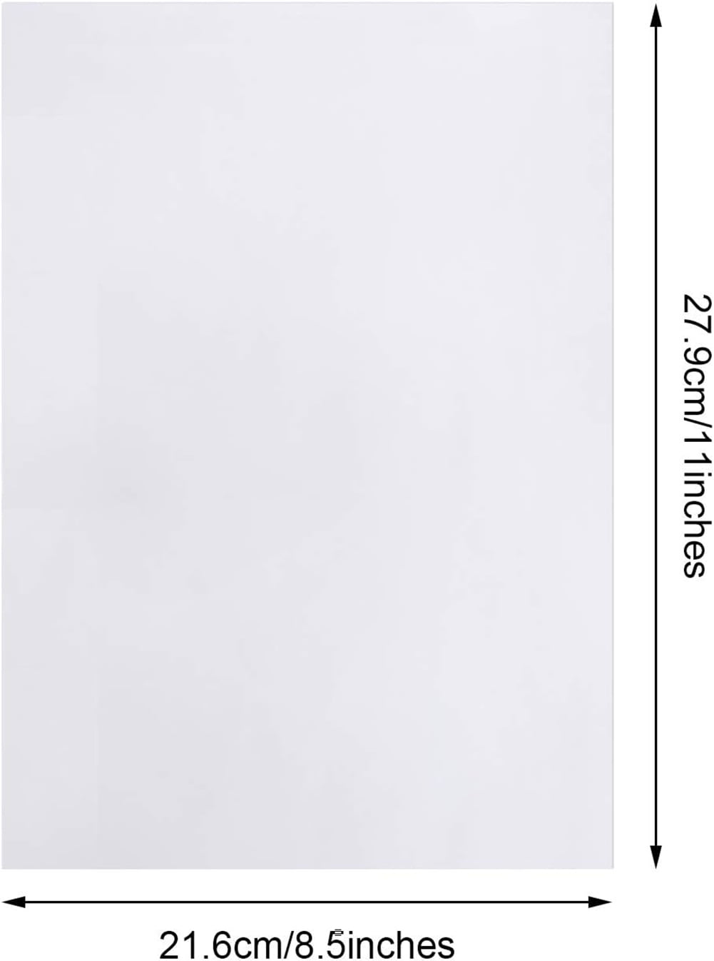 100 Sheets Tracing Paper 8x11 in White Trace Paper for Pencil Tracing Printing Drawing Animation
