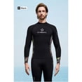thumbnail image 5 of Purcolt Men's Rash Guard Long Sleeves Wetsuit Tops Quick Dry UPF 50+ UV Sun Protection Slim Fit Swim Shirts Diving Tops for Spearfishing, Snorkeling, Surfing, 5 of 8