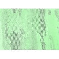thumbnail image 1 of Ahgly Company Indoor Rectangle Solid Emerald Green Modern Area Rugs, 2' x 4', 1 of 4