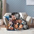 thumbnail image 4 of Blanket Kevin Costner Soft and Comfortable Wool Fleece Throw Blankets Gift for Home Decoration Sofa Office car Camping Yoga Travel Home Decoration Cozy Plush Beach, 4 of 5