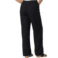 thumbnail image 2 of Briggs Women's Linen Blend Pant Black XXL, 2 of 2