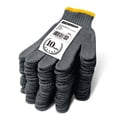 thumbnail image 1 of Guantes de trabajo Evridwear, forro de algodón, tejido con hilo para barbacoa, 10 pares, 1 of 9