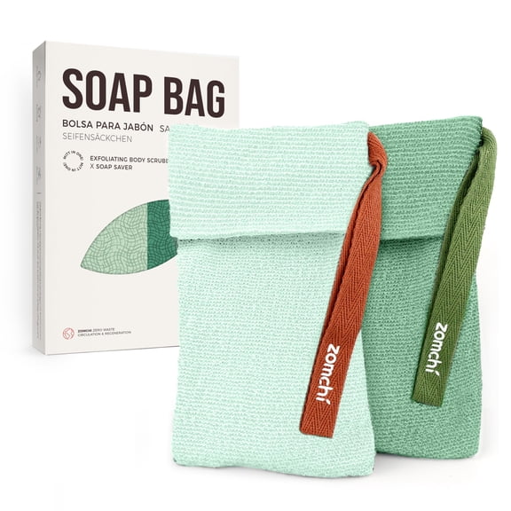 Saap Saver Bags ZOMCHI Exfoliante para gel de baño (menta)