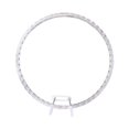 thumbnail image 2 of yuksok Embroidery Hoop 21cm Circle Loop for DIY Projects Party Embellishment Sewing clear, 2 of 9