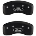 thumbnail image 2 of MGP 4 Caliper Covers Engraved Front & Rear Oval logo/Ford Matte Black finish silver ch, 2 of 2