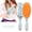 Rainbow Cloud, variant on YAHHU Cartoon Air Cushion Hair Massage Comb For Straight Curly Hairstyling Anti-Static Detangling Brush With Star Sequins White Sheep Design Daily Care Tool 8.27 inches / 21 cm