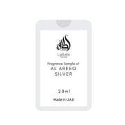Lattafa Perfumes Al Areeq Silver Eau de Parfum Unisex Trial Size .65 oz / 20ml