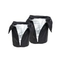 thumbnail image 1 of Ounissouiy 2x Protección de plantas de invierno para exteriores Cubiertas de plantas de tela gruesa para una excelente protección en invierno Jardín y Patio Negro 45*50cm, 1 of 6
