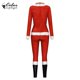 thumbnail image 5 of Disfraz de Cosplayer de manga larga para fiesta de Navidad, mono ajustado para mujer, traje de gato con estampado de Papá Noel, traje Zentai, 5 of 5