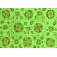 thumbnail image 1 of Ahgly Company Indoor Rectangle Abstract Green Modern Area Rugs, 5' x 8', 1 of 4