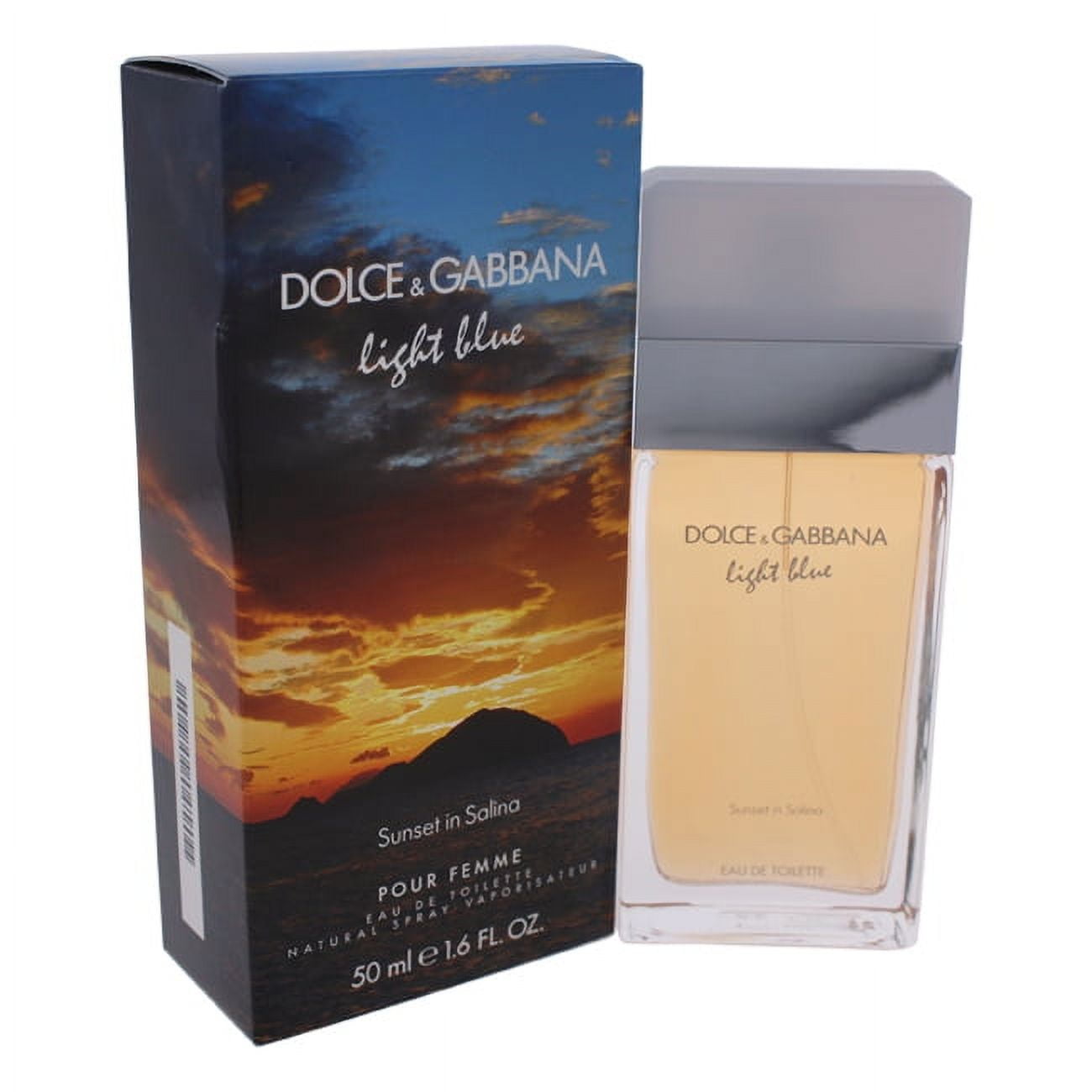 Dolce Gabbana Light Blue Sunset in Salina Eau de Toilette Perfume for Women 1.6 Oz Walmart