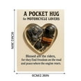 thumbnail image 2 of Pocket Hug Cards Pocket Ornaments, Cute Mini Gifts Small Womens Gifts, Crystals Pocket Hug Pocket Token, Pocket Token Holiday Pocket Hugs(1pcs), 2 of 7