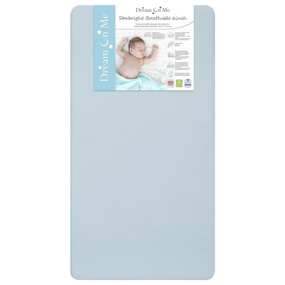 Dream On Me Starbright Breathable Fiber Crib and Toddler Mattress