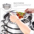thumbnail image 4 of Miangastore 1 Set Steamer Pot Household Food Steamer Vegetable Steamer Cooker Steamer Cookware Pot, 4 of 9