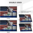 thumbnail image 3 of Usa American Flag And El Salvadoran El Salvador Flag Flag 4x6 Ft Double-Sided Printing Thickened Three-Ply Fabric Outdoor Flags Banner Decorations, 3 of 10