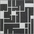 thumbnail image 2 of Unique Loom Outdoor Modern Collection Area Rug - Checker (7' 10" Square Black and White), 2 of 6