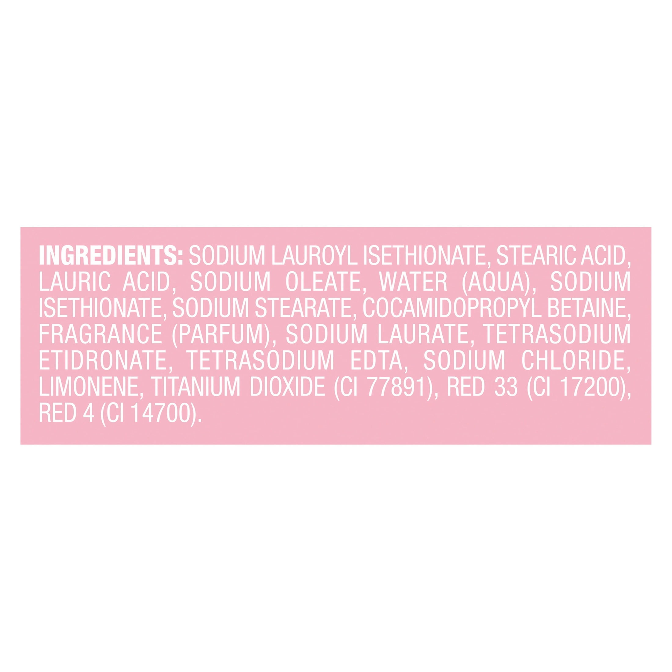 Dove & Crumbl Limited Edition Beauty Bar Strawberry Cake 15 oz 4 Bars