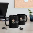 thumbnail image 4 of Black Ceramic Coffee Cup, Coffee Mug, Bible Scripture, Positive Cup, Coffee Cup For Work, 4 of 5