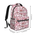 thumbnail image 3 of KLL Kawaii Pig Print Casual Backpack for Men Women,Travel Casual Backpack Outdoor Activities Bag Daypack for Travel Hiking Shopping Daily, 3 of 5