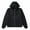Black, variant on UVEASISHA Men's Full Zip Hooded Sweatshirt Oversized Casual Loose Hoodie Jacket Fall Long Sleeve Lightweigt Athletic Jackets with Pockets Today's Sales Today,Black,2XL