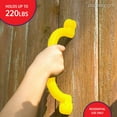 thumbnail image 4 of Play Platoon Playground Safety Handles, 2 Pack - Yellow Grab Handle Bars for Outdoor Jungle Gym or Swing Set, 4 of 5