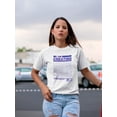 thumbnail image 2 of Creating Life Of My Dreams Shaped T-Shirt Women -Image by Shutterstock, Female 3X-Large, 2 of 4