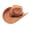 10# Khaki, variant on Qwertyu Western Cowboy Hat for Men Women Classic Roll Up Fedora Hat Jazz Cap with Buckle Belt Brown