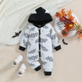 thumbnail image 2 of Gubotare Baby Girl Clothes Winter Baby Girl Romper Fall Winter Clothes Ruffle Sweater Long Sleeve Bodysuit Jumpsuit and Headband 0 3 6 9 12 18 24 Months (Black,3-6 Months), 2 of 9
