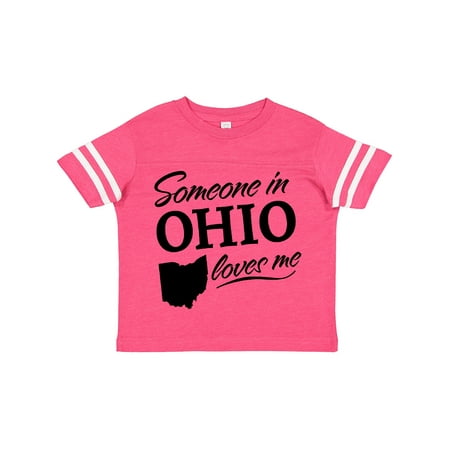 

Inktastic Someone in Ohio Loves Me Gift Toddler Boy or Toddler Girl T-Shirt