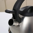 thumbnail image 3 of Whistling Tea Kettle, Anti Scald Handle Practical Stove Top Tea Kettle Rust Free Durable  for Induction Cooker, 3 of 7